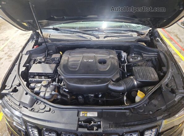 1C4RJEAG4JC197140 2018 JEEP GRAND Черный Вид задней части салона