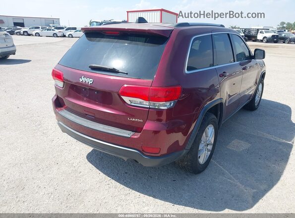 1C4RJEAG4JC275643 2018 JEEP GRAND CHEROKEE Red Հետևի աջ