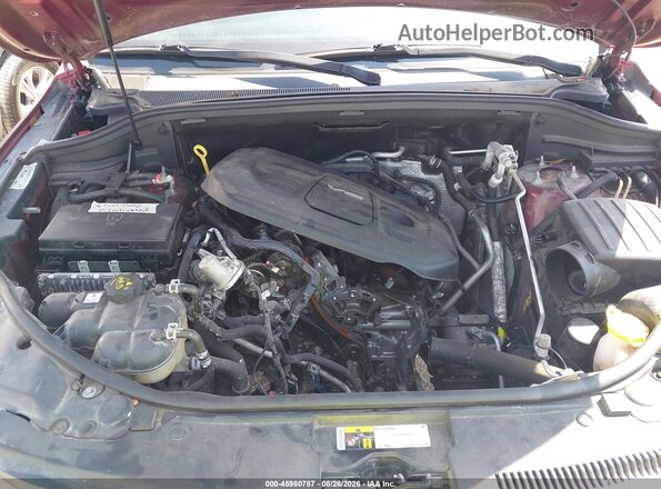 1C4RJEAG4JC275643 2018 JEEP GRAND CHEROKEE Red Հետևի տեսք