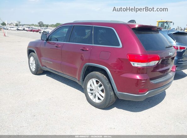 1C4RJEAG4JC275643 2018 JEEP GRAND CHEROKEE Red Հետևի ձախ