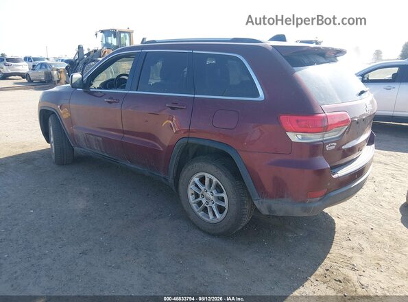 1C4RJEAG4KC851734 2019 JEEP GRAND CHEROKEE Burgundy Trasero izquierdo