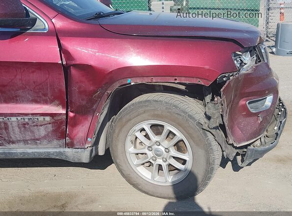 1C4RJEAG4KC851734 2019 JEEP GRAND CHEROKEE Burgundy 
