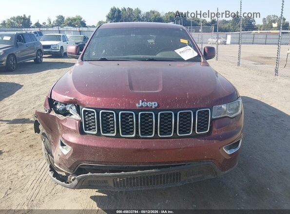 1C4RJEAG4KC851734 2019 JEEP GRAND CHEROKEE Burgundy Vista del cuadro de instrumentos