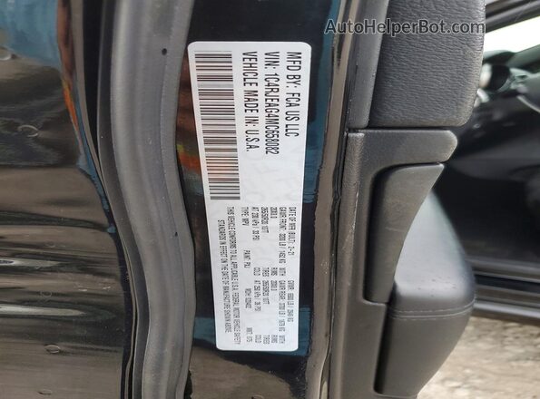 1C4RJEAG4MC658082 2021 JEEP GRAND Черный Вид наклейки с VIN-кодом