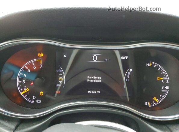 1C4RJEAG4MC658082 2021 JEEP GRAND Черный Вид щитка приборов