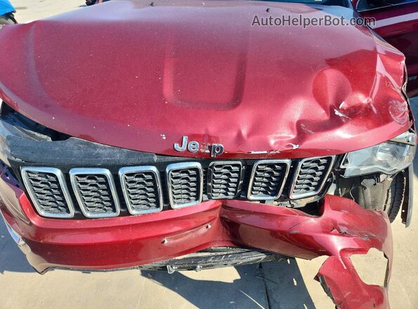 1C4RJEAG5LC203417 2020 JEEP GRAND Maroon Widok komory silnika