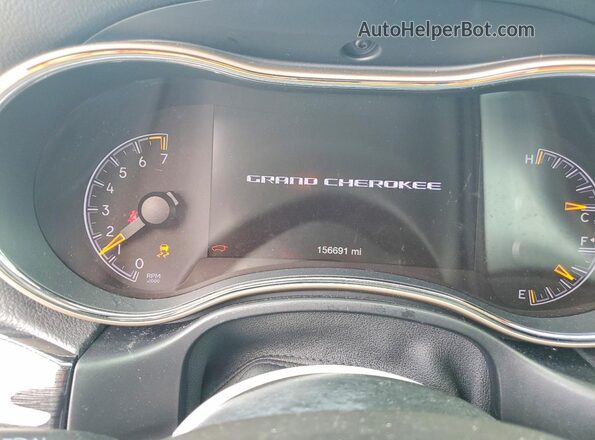 1C4RJEAG6GC464139 2016 JEEP GRAND Черный Вид щитка приборов
