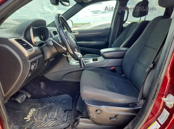 1C4RJEAG6HC621525 2017 JEEP GRAND Maroon წინა სალონის ხედი