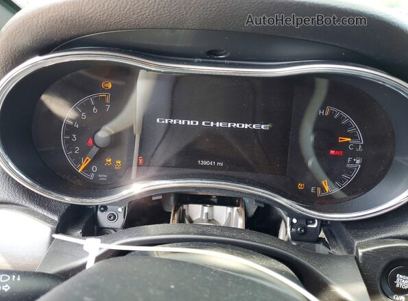 1C4RJEAG6JC322915 2018 JEEP GRAND Белый Вид щитка приборов