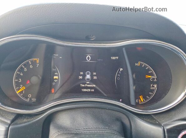1C4RJEAG6KC839231 2019 JEEP GRAND Black Widok zestawu wskaźników