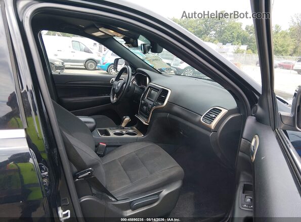 1C4RJEAG7HC722170 2017 JEEP GRAND CHEROKEE Черный Вид салона спереди