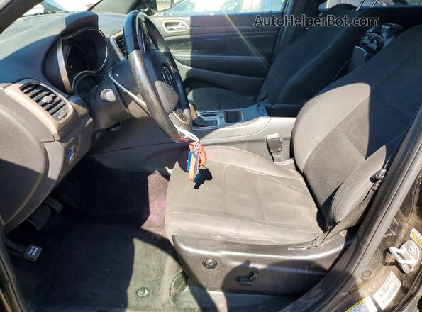 1C4RJEAG7HC877365 2017 JEEP GRAND Black Вид салону спереду