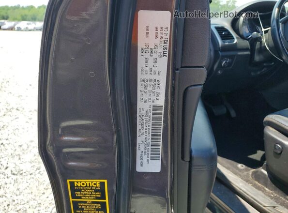 1C4RJEAG7KC857074 2019 JEEP GRAND Gray Widok wnętrza 360 stopni