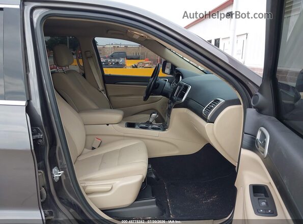1C4RJEAG7LC409743 2020 JEEP GRAND CHEROKEE Gray Widok wnętrza z przodu