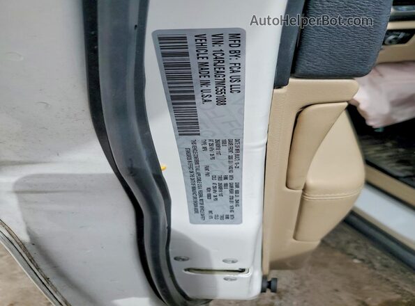 1C4RJEAG7MC551088 2021 JEEP GRAND White Вид підкапотного простору