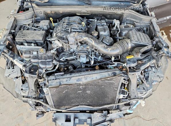 1C4RJEAG8HC647799 2017 JEEP GRAND Gray უკანა სალონის ხედი
