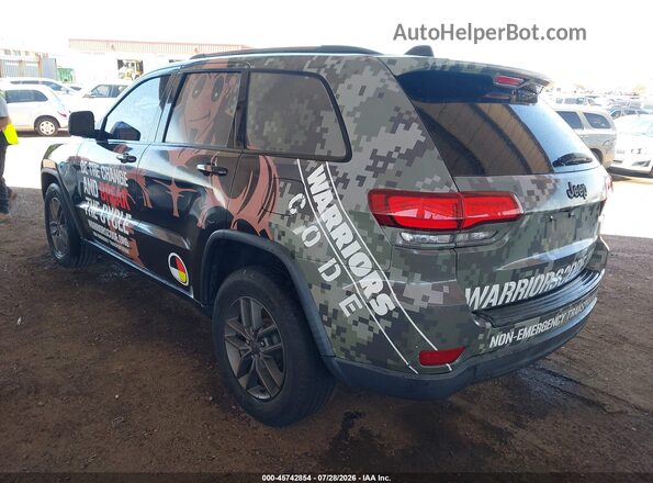 1C4RJEAG8HC685677 2017 JEEP GRAND CHEROKEE Черный Задняя левая четверть