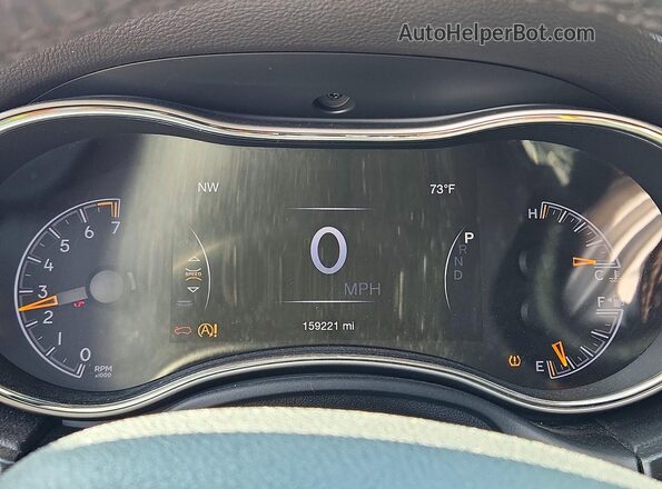 1C4RJEAG8HC702896 2017 JEEP GRAND White Instrument cluster view