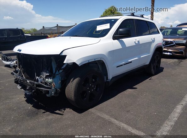 1C4RJEAG8KC789965 2019 JEEP GRAND CHEROKEE Белый Передняя левая четверть