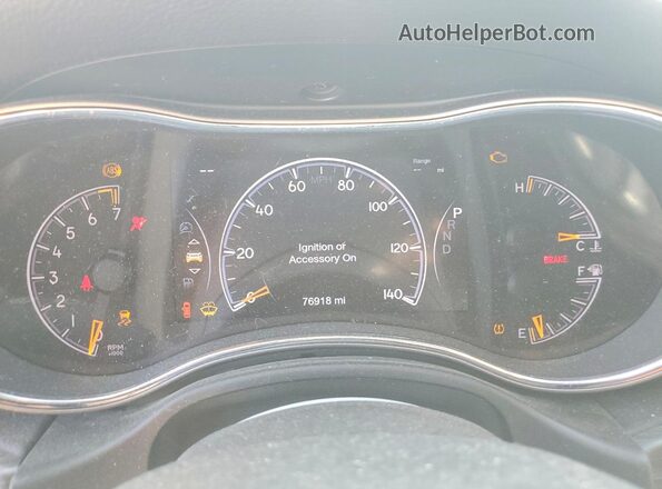 1C4RJEAG8KC816985 2019 JEEP GRAND Gray Vista del cuadro de instrumentos