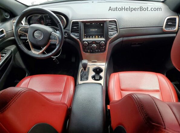 1C4RJEAG9HC614679 2017 JEEP GRAND White წინა პანელის ხედი