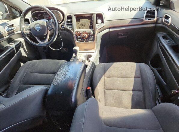1C4RJEAG9HC740752 2017 JEEP GRAND Black წინა პანელის ხედი