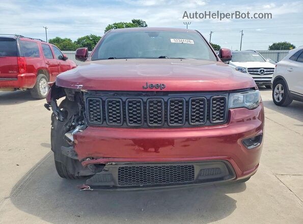 1C4RJEAG9JC216619 2018 JEEP GRAND Red Vista frontal