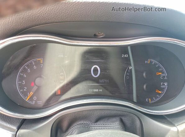 1C4RJEAG9JC216619 2018 JEEP GRAND Red Vista del cuadro de instrumentos