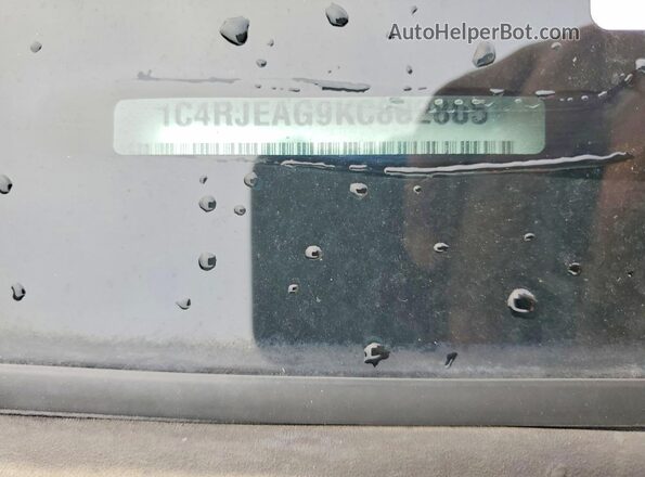 1C4RJEAG9KC802805 2019 JEEP GRAND Silver Սալոնի 360 աստիճան տեսք