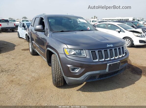 1C4RJEAGXGC457985 2016 JEEP GRAND CHEROKEE Gray Vista frontal