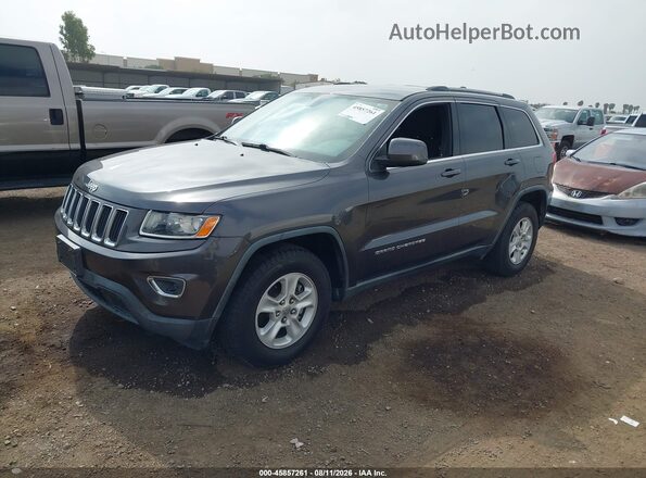 1C4RJEAGXGC457985 2016 JEEP GRAND CHEROKEE Gray Vista tres cuartos delantera izquierda