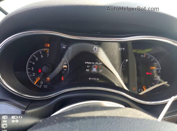 1C4RJEAGXJC428526 2018 JEEP LAREDO Черный Вид щитка приборов