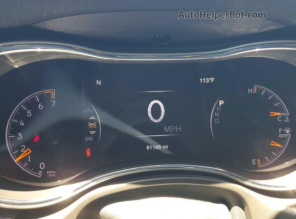 1C4RJEAGXLC161116 2020 JEEP GRAND Gray Instrument cluster view