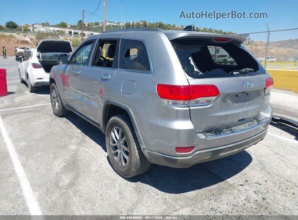1C4RJEBG0GC428249 2016 JEEP GRAND CHEROKEE Silver Tył lewy
