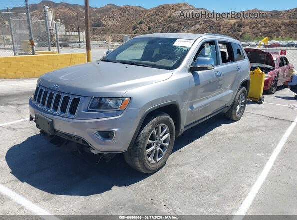 1C4RJEBG0GC428249 2016 JEEP GRAND CHEROKEE Silver Przód lewy