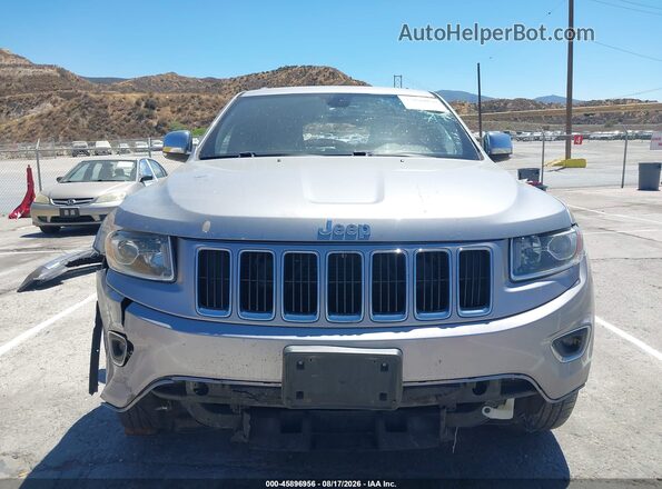 1C4RJEBG0GC428249 2016 JEEP GRAND CHEROKEE Silver Widok wnętrza z tyłu