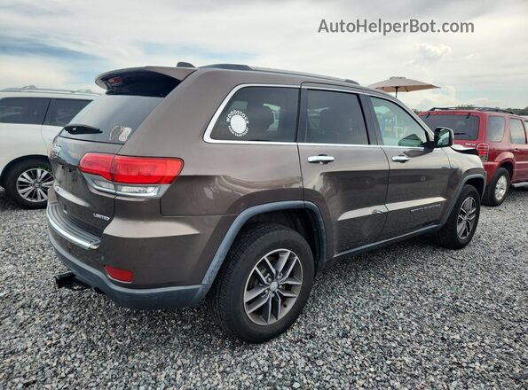 1C4RJEBG0HC877688 2017 JEEP GRAND Brown Rear right