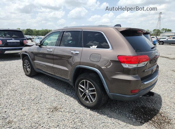1C4RJEBG0HC877688 2017 JEEP GRAND Brown Rear left