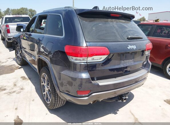 1C4RJEBG0JC168605 2018 JEEP GRAND CHEROKEE Blue Rear left