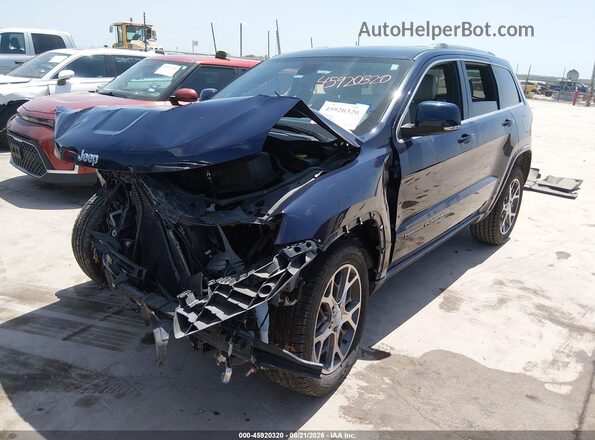1C4RJEBG0JC168605 2018 JEEP GRAND CHEROKEE Blue Front left