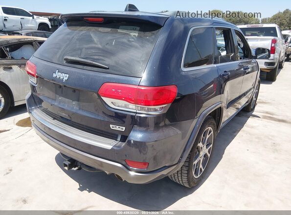 1C4RJEBG0JC168605 2018 JEEP GRAND CHEROKEE Blue Rear right