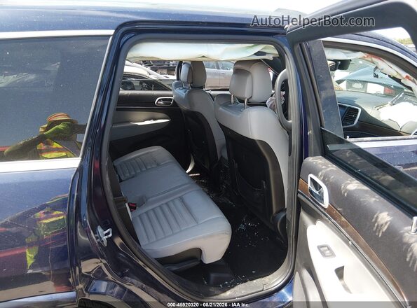 1C4RJEBG0JC168605 2018 JEEP GRAND CHEROKEE Blue VIN sticker view