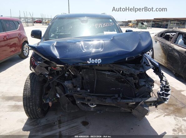 1C4RJEBG0JC168605 2018 JEEP GRAND CHEROKEE Blue Front view