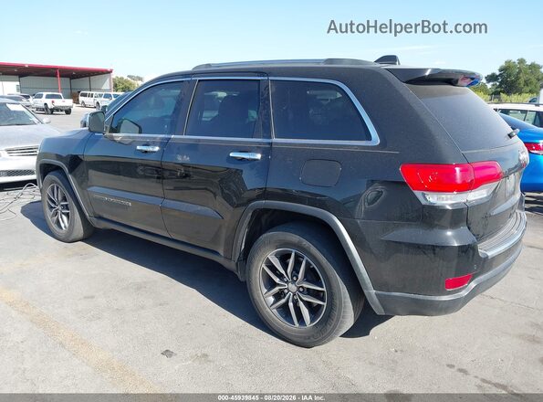 1C4RJEBG0JC472114 2018 JEEP GRAND CHEROKEE Black უკანა მარცხენა