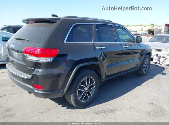 1C4RJEBG0JC472114 2018 JEEP GRAND CHEROKEE Black უკანა მარჯვენა