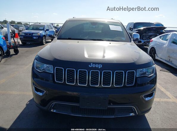 1C4RJEBG0JC472114 2018 JEEP GRAND CHEROKEE Black წინა ხედი