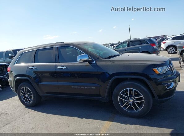 1C4RJEBG0JC472114 2018 JEEP GRAND CHEROKEE Black უკანა სალონის ხედი