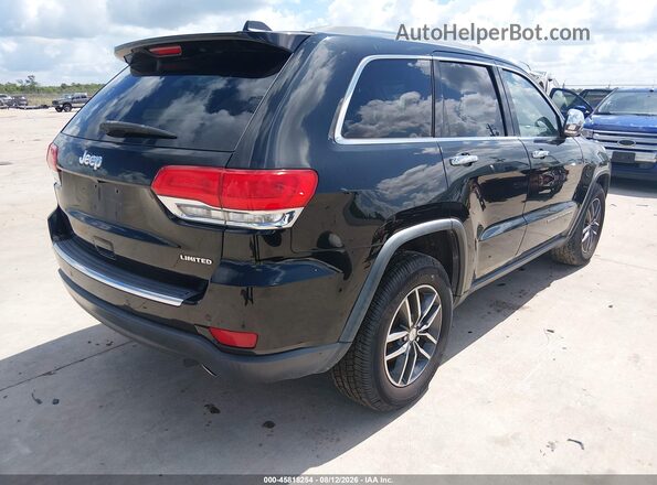 1C4RJEBG1HC793766 2017 JEEP GRAND CHEROKEE Black Tył prawy