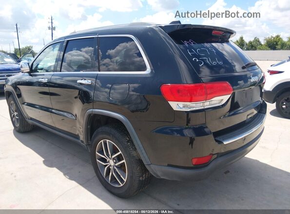 1C4RJEBG1HC793766 2017 JEEP GRAND CHEROKEE Black Tył lewy