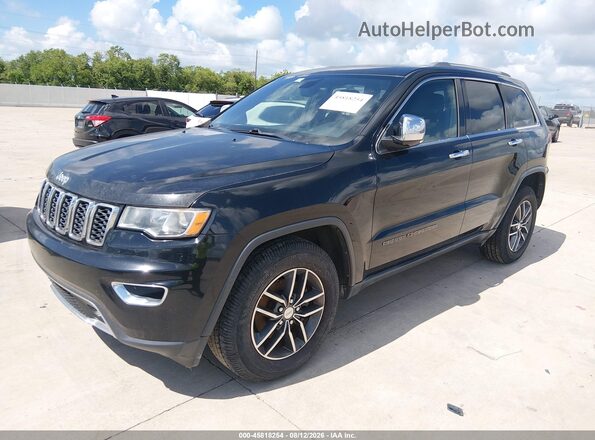 1C4RJEBG1HC793766 2017 JEEP GRAND CHEROKEE Black Przód lewy